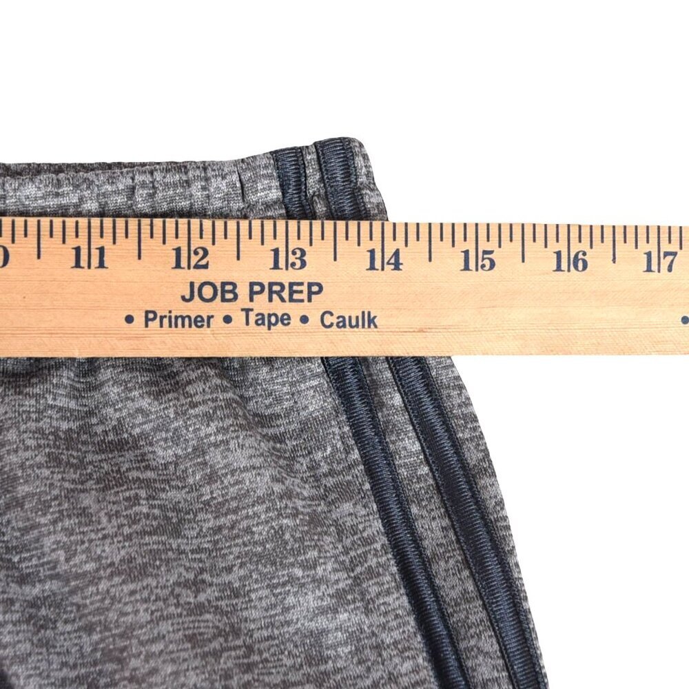 Adidas Gray Joggers XL Sporty Y2K Athleisure Track Pants Gym Running - Picture 3 of 8